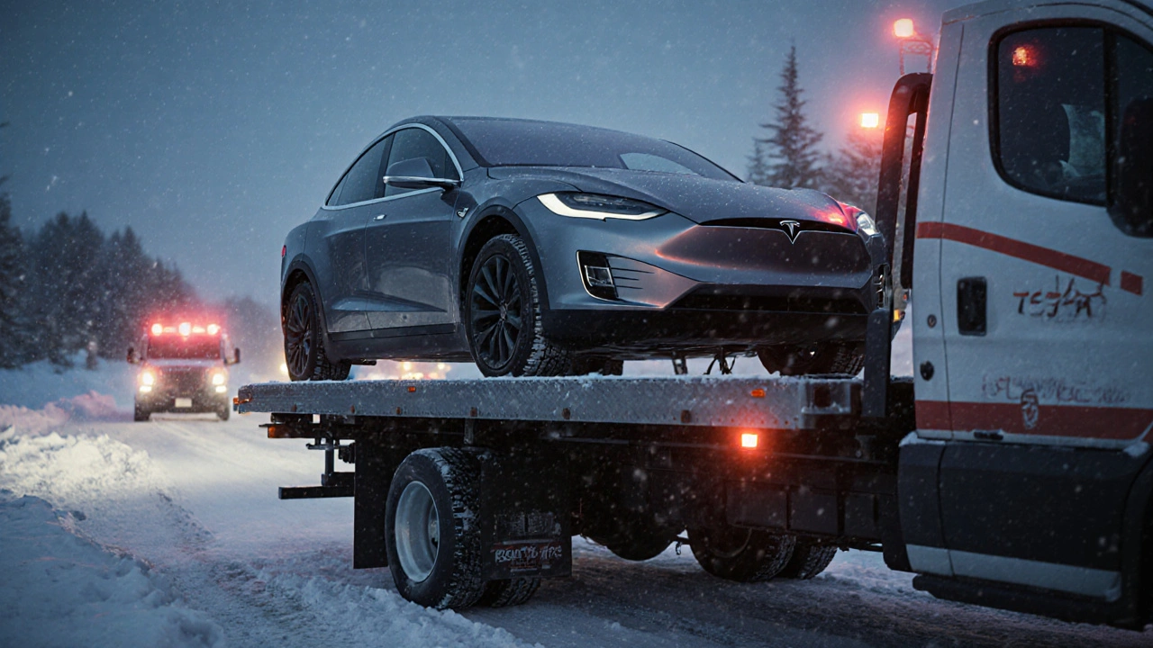 Jak daleko můžete táhnout auto na laně - bezpečné limity pro elektromobily jako Tesla