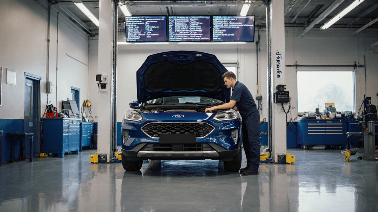 Kolik stojí servisní prohlídka Ford? Ceny podle modelu a typu servisu v roce 2025