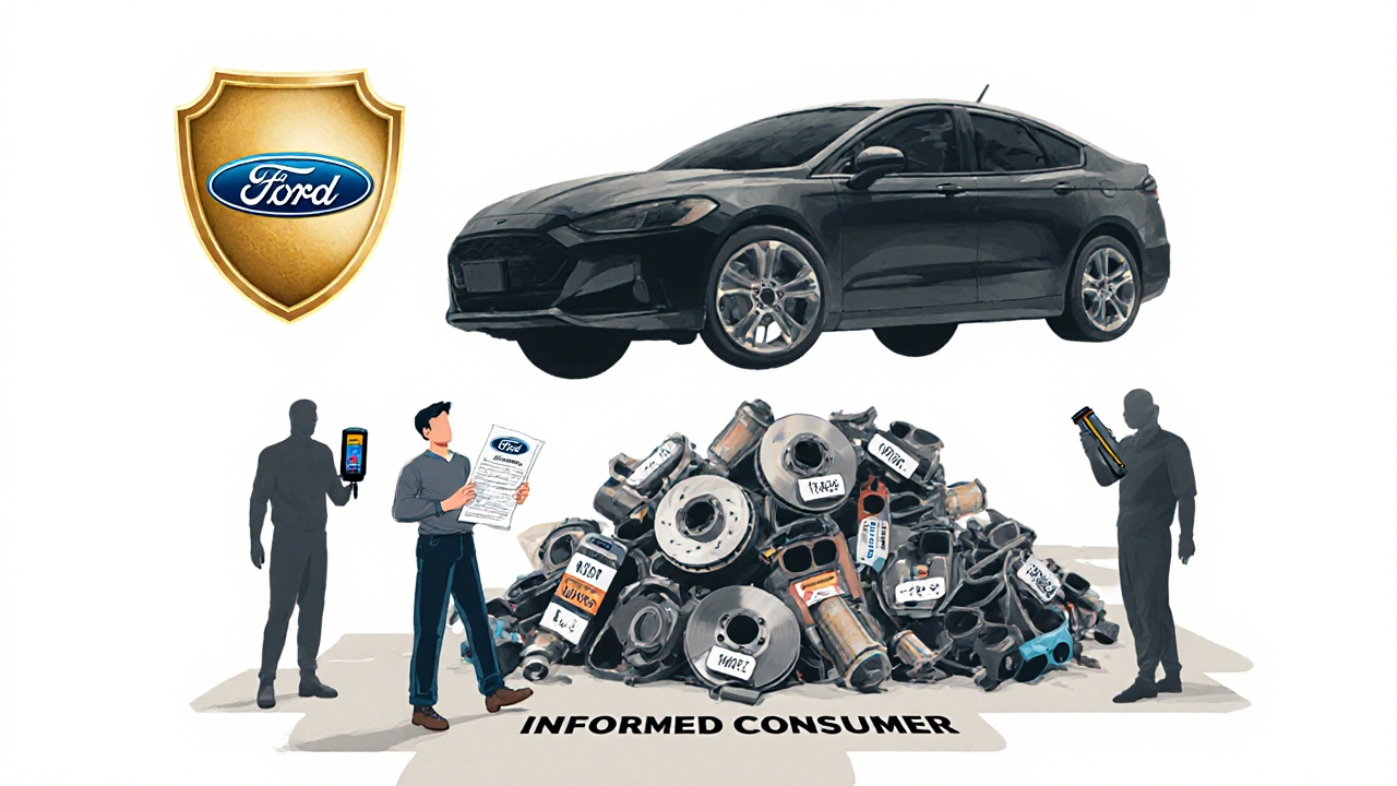 Auto chráněné technickým manuálem před nepotřebnými opravami.