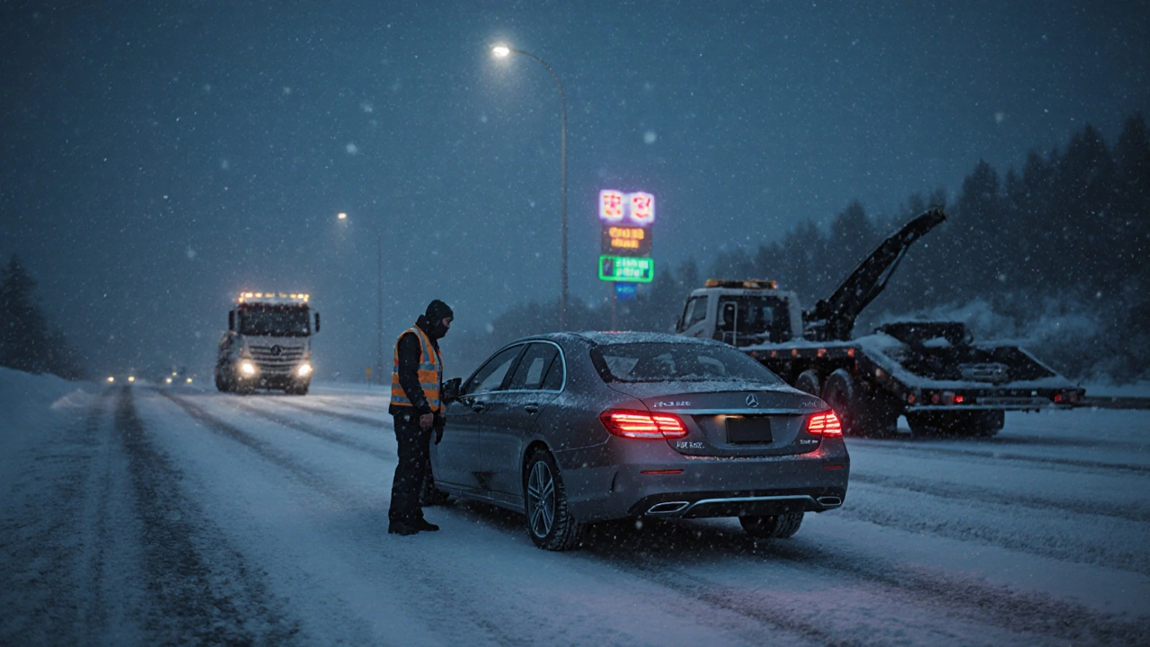 Jak odtáhnout auto do servisu: kompletní návod pro Mercedes-Benz