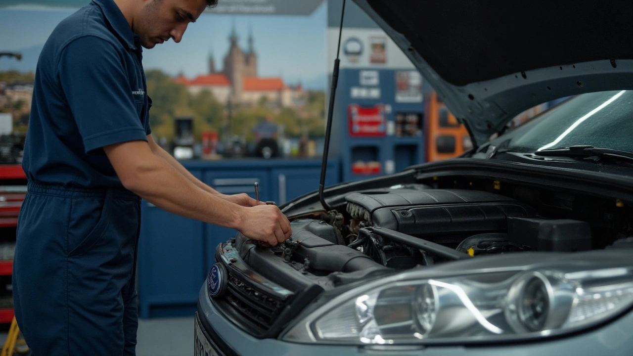 Jak udržovat a měnit rozvody u vozů Ford