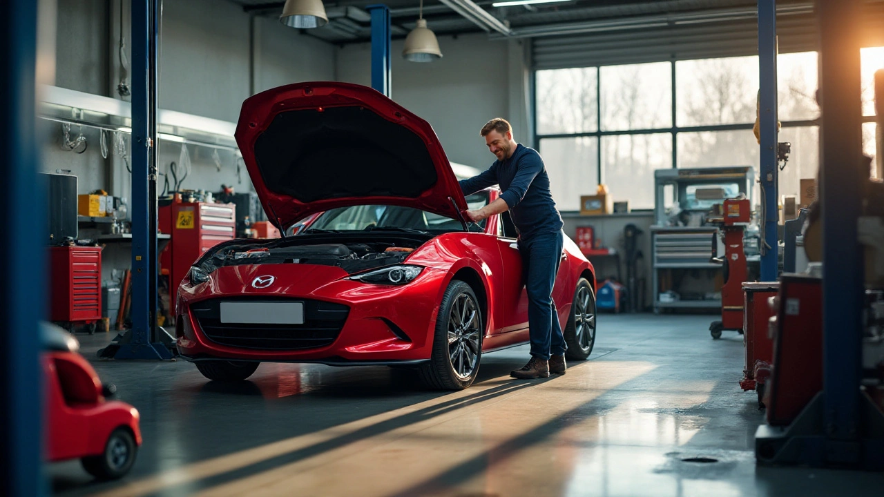 Servisní prohlídka Mazda: Kolik to skutečně stojí?