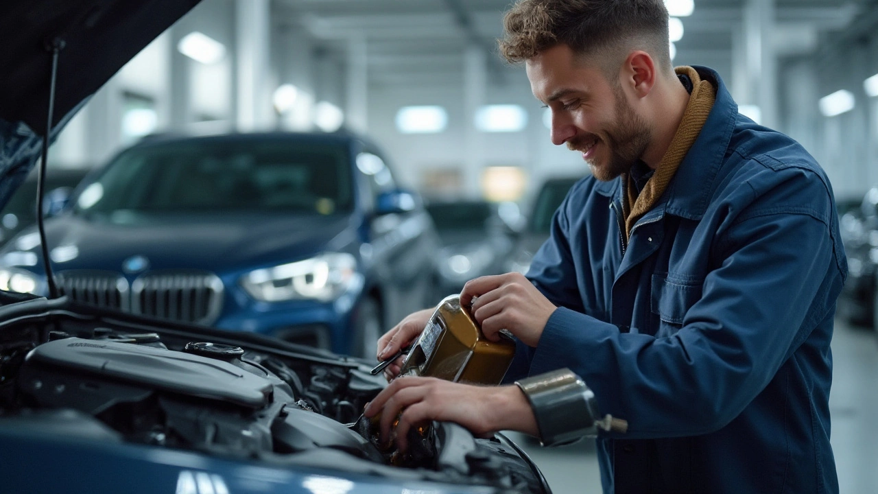 Úplná výměna oleje u BMW: Kolik zaplatíte a na co si dát pozor