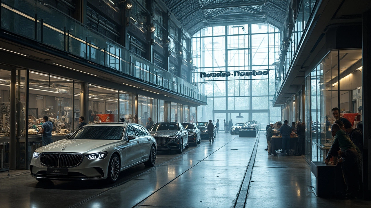 Kde se vyrábí Maybach? Výroba luxusu u Mercedes-Benz
