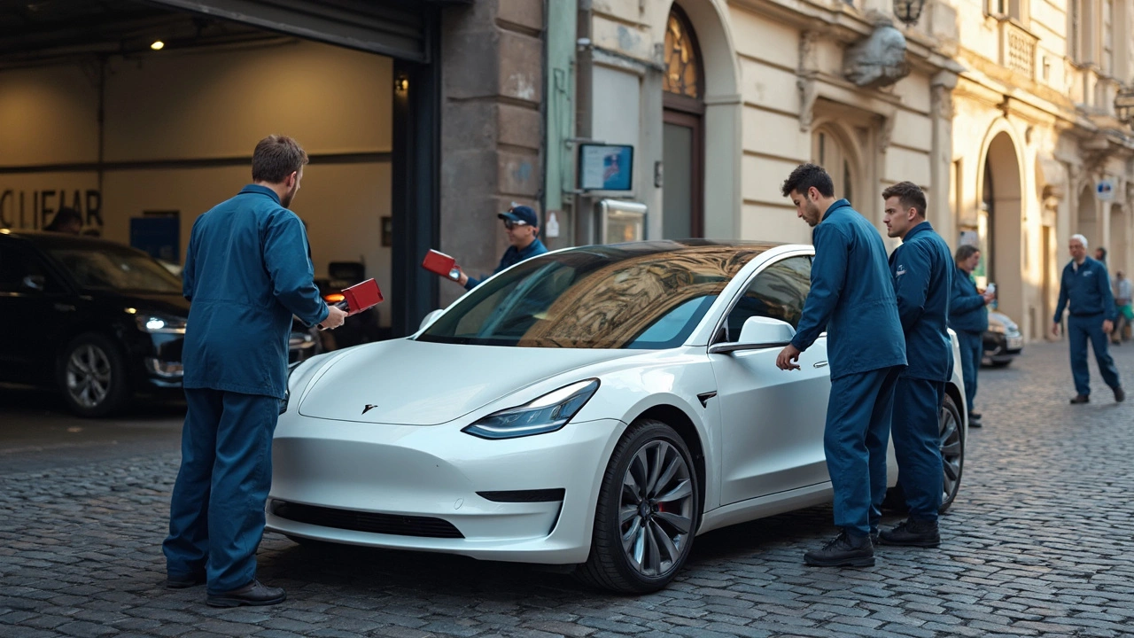 Jak dlouho trvá oprava karoserie Tesla? Reálné časy a tipy