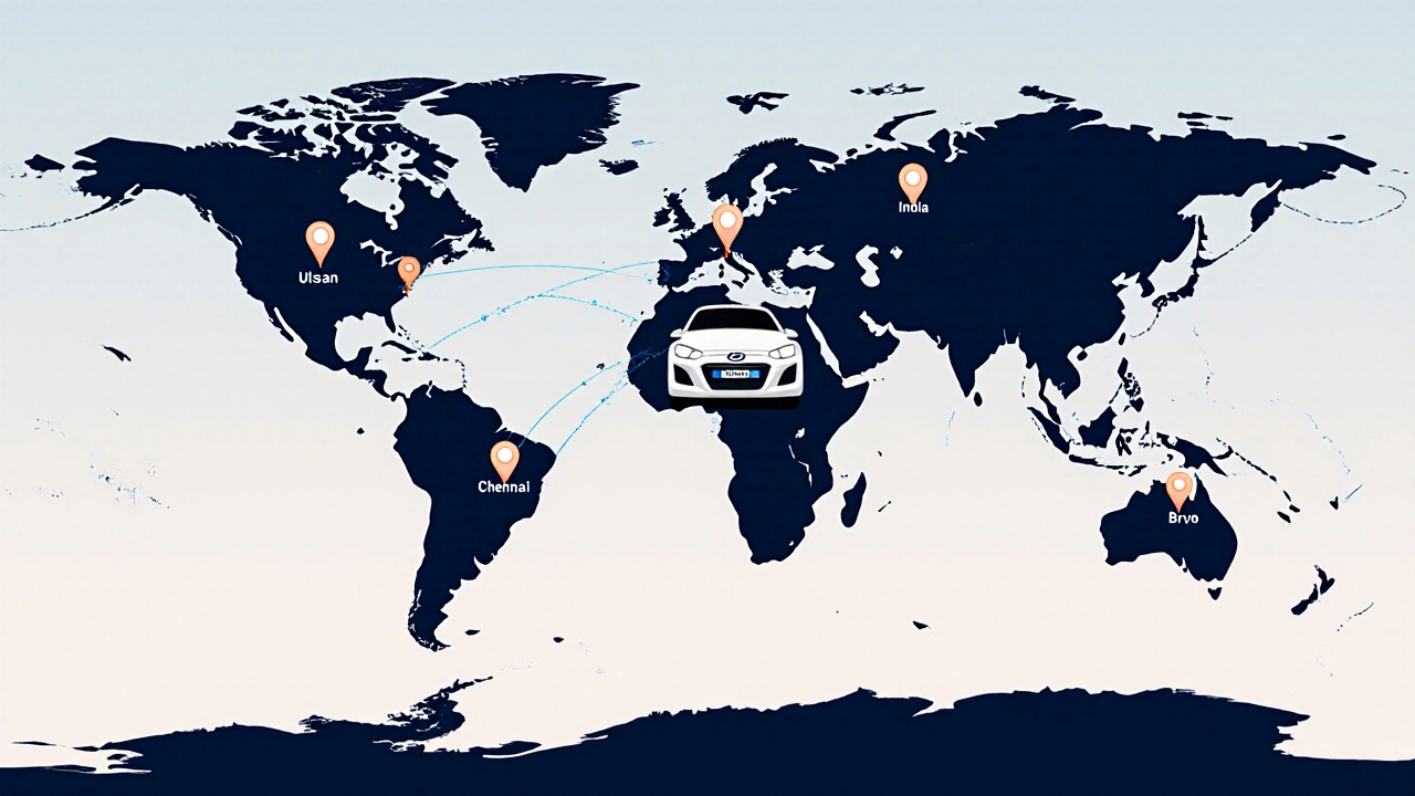 Kde se vyrábí Hyundai i20 - výroba a výrobní závody