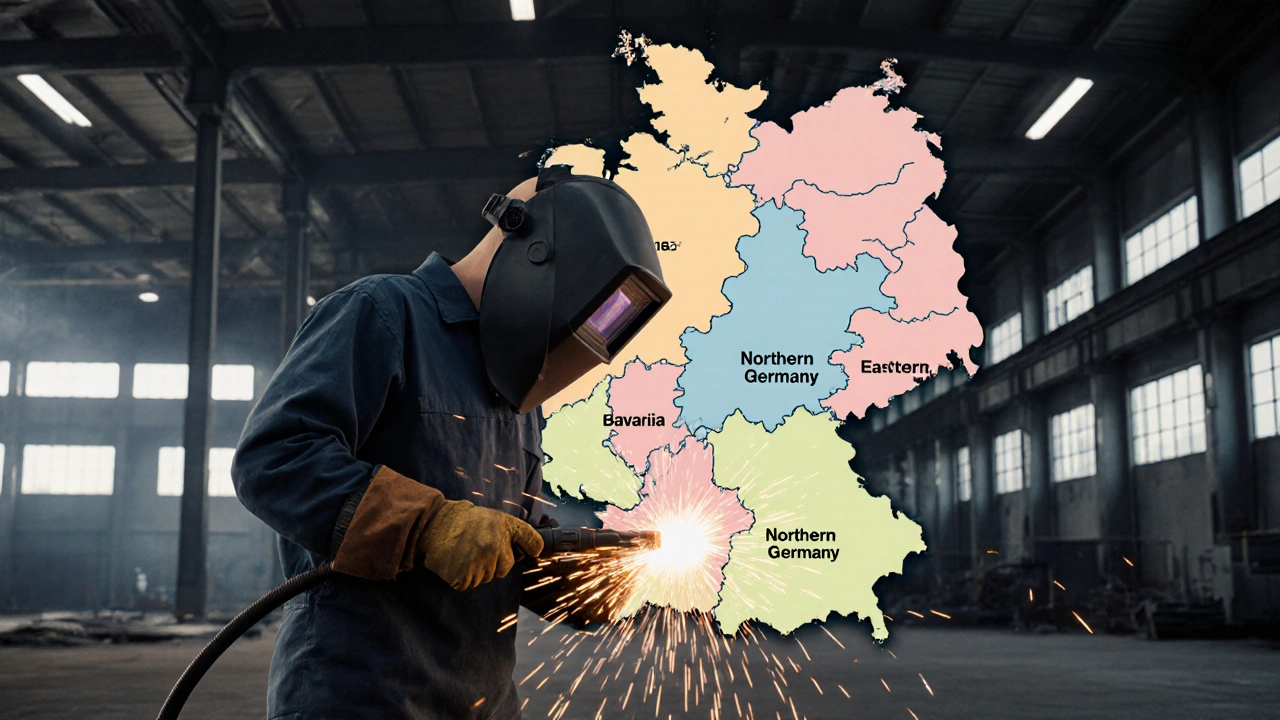 Kolik si vydělá svářeč v Německu? Přehled platů, daní a tipů