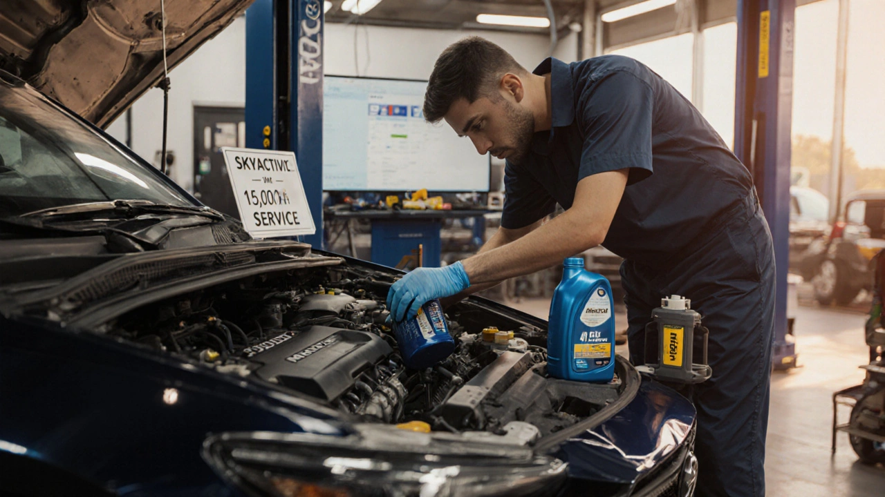 Kolik stojí výměna oleje a všech filtrů u Mazda? Přehled cen v roce 2025