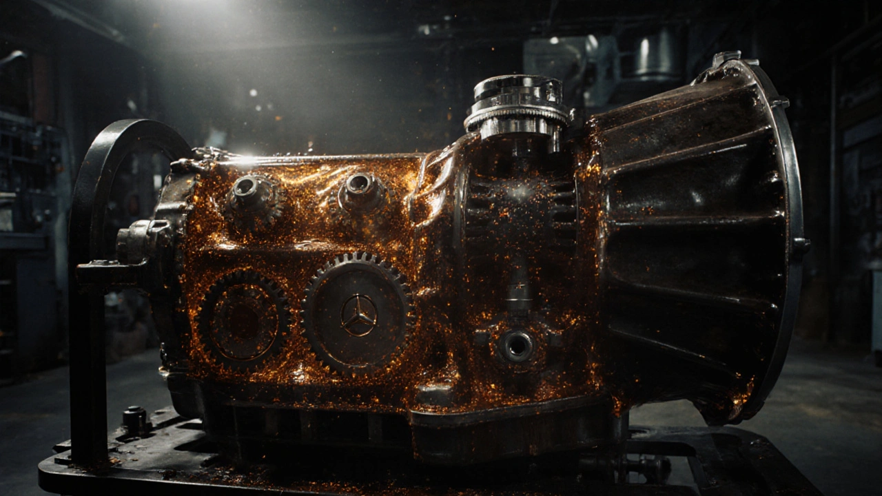 Po kolika kilometrech se mění olej v automatické převodovce Mercedes-Benz?