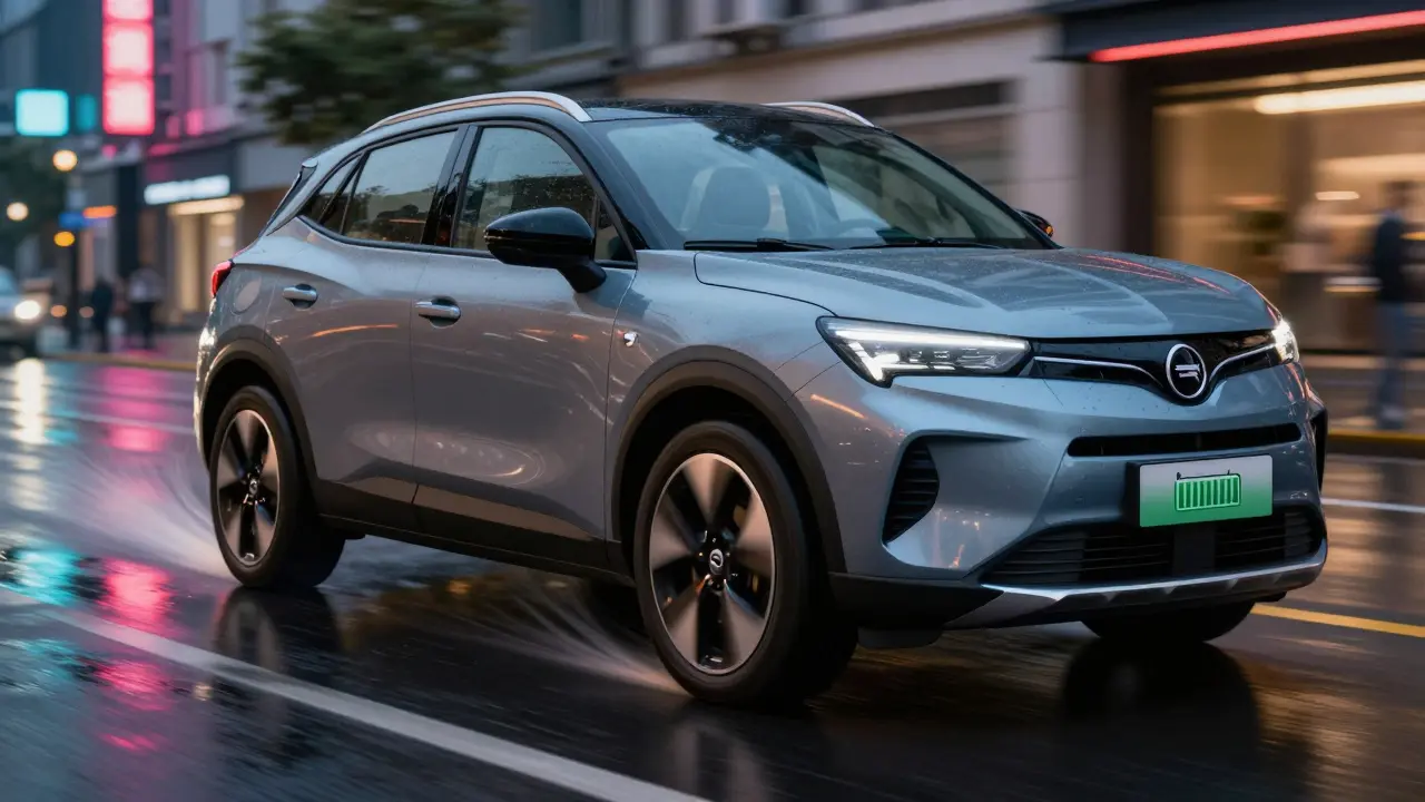 Elektrický Opel Mokka-e zpomaluje pomocí regenerativního brzdění bez stisknutí spojky.