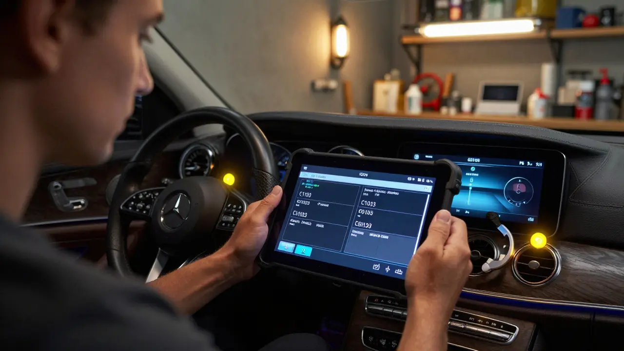 Jakou autodiagnostiku vybrat pro Mercedes-Benz? Praktický průvodce pro vlastníky