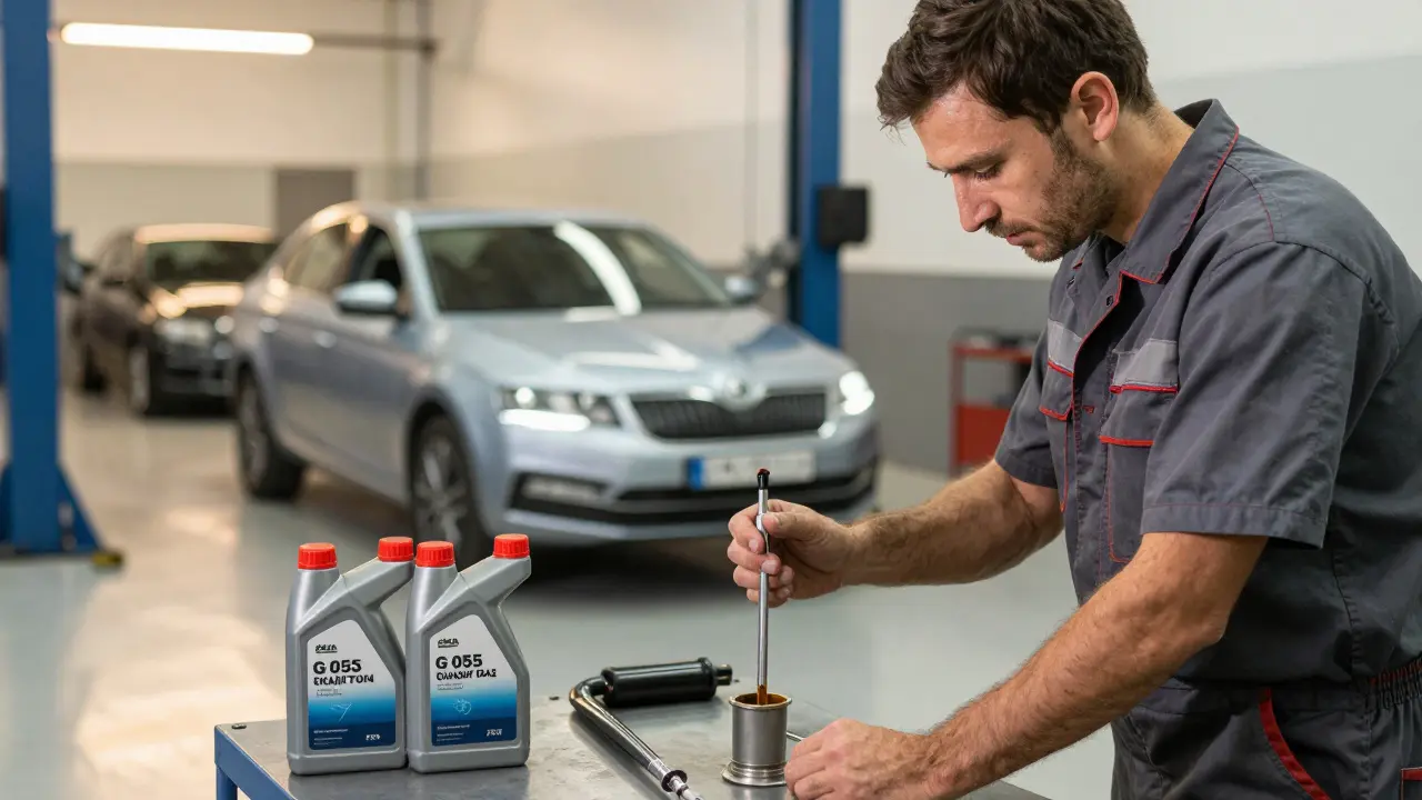 Po kolika kilometrech se mění olej v převodovce Škoda?