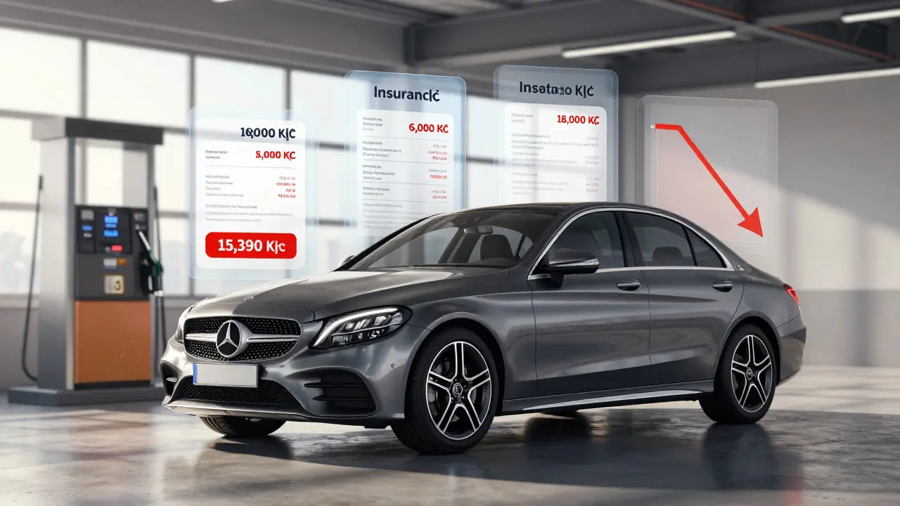 Co vychází z auta? Všechno, co potřebujete vědět o nákladech na vlastnění Mercedesu